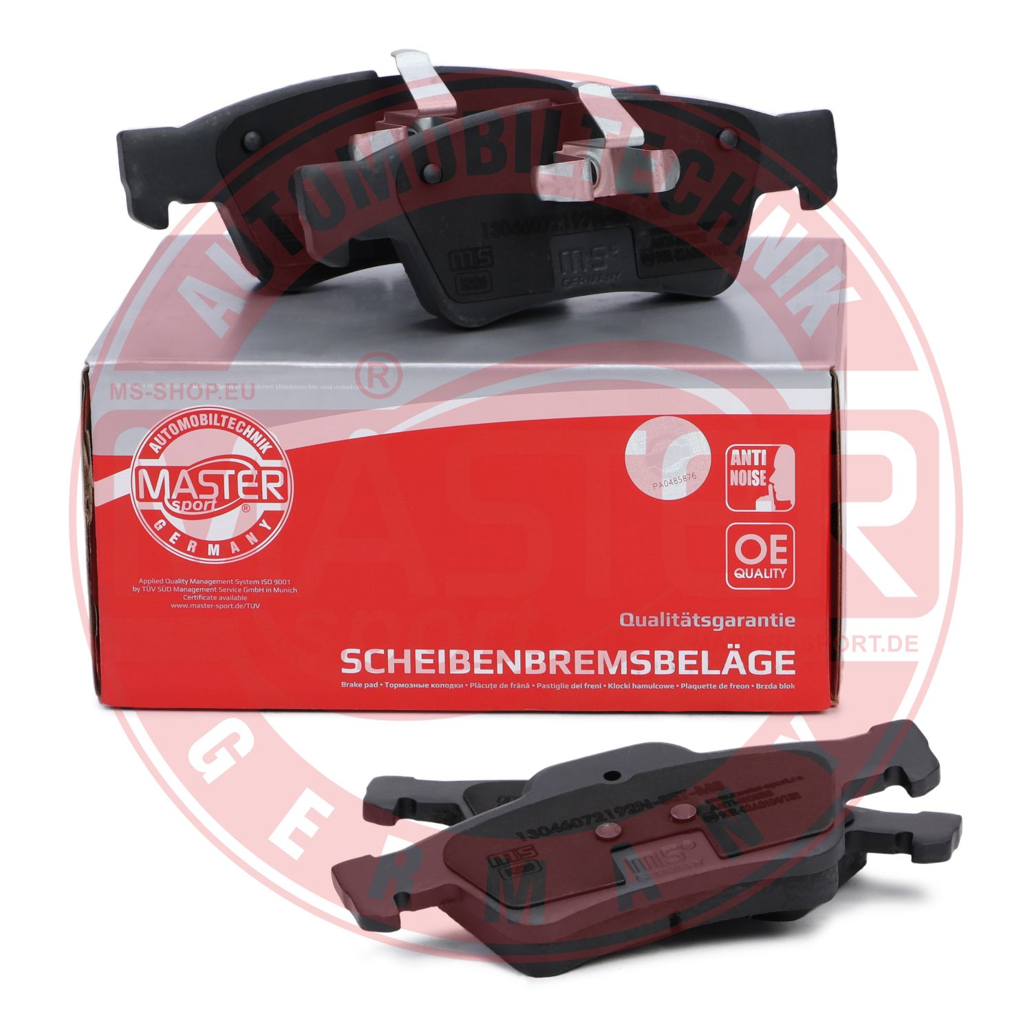 Placute frana MASTERSPORT GERMANY 13046072192N-SET-MS